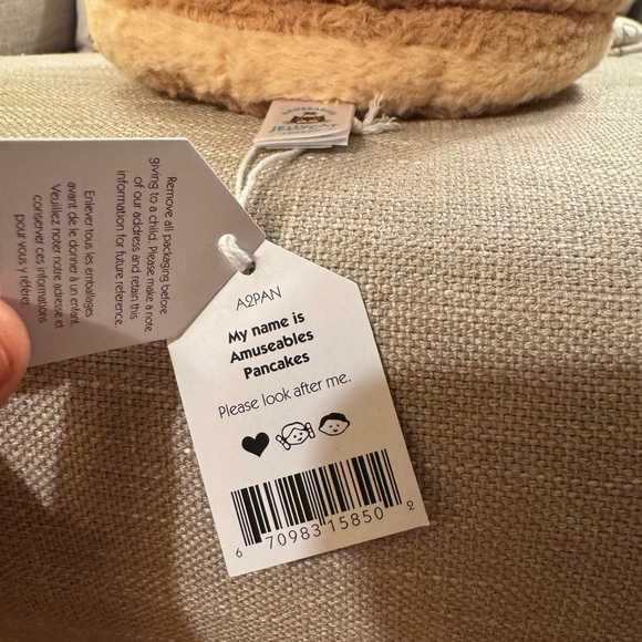 NWT Fran Pancake Jellycat Amuseables Plush - Picture 4 of 7